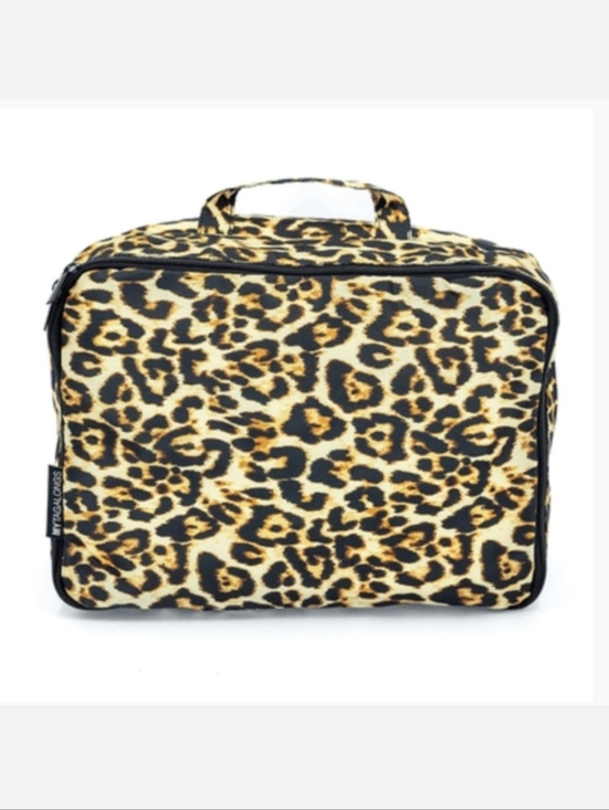Mytagalongs Handbags - MYTAGALONGS Leopard Print Clean/Dirty Travel Gym Bag ~ NWT
